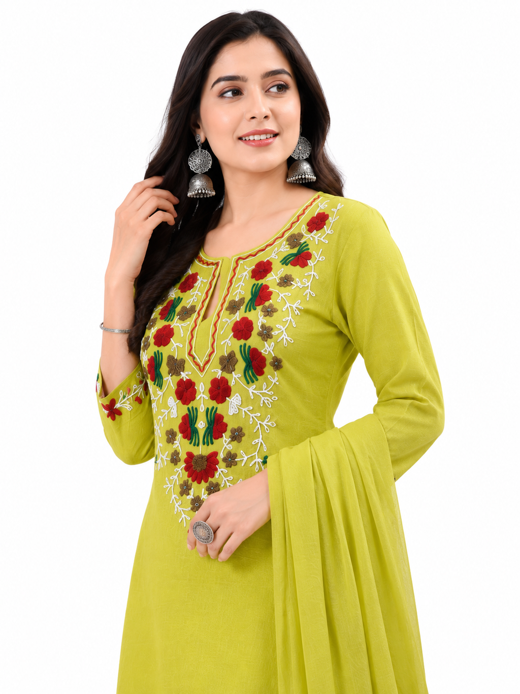 KB Ethnic Women's Yellow Floral Printed Cotton Kurta with Pant Set
Mustard Yellow Floral Printed Straight Kurta & Trousers Set
Women's Jaipuri Floral Print Pleated Neck Kurta Set - Yellow
Elegant Yellow Floral Cotton Co-ord Set for Women