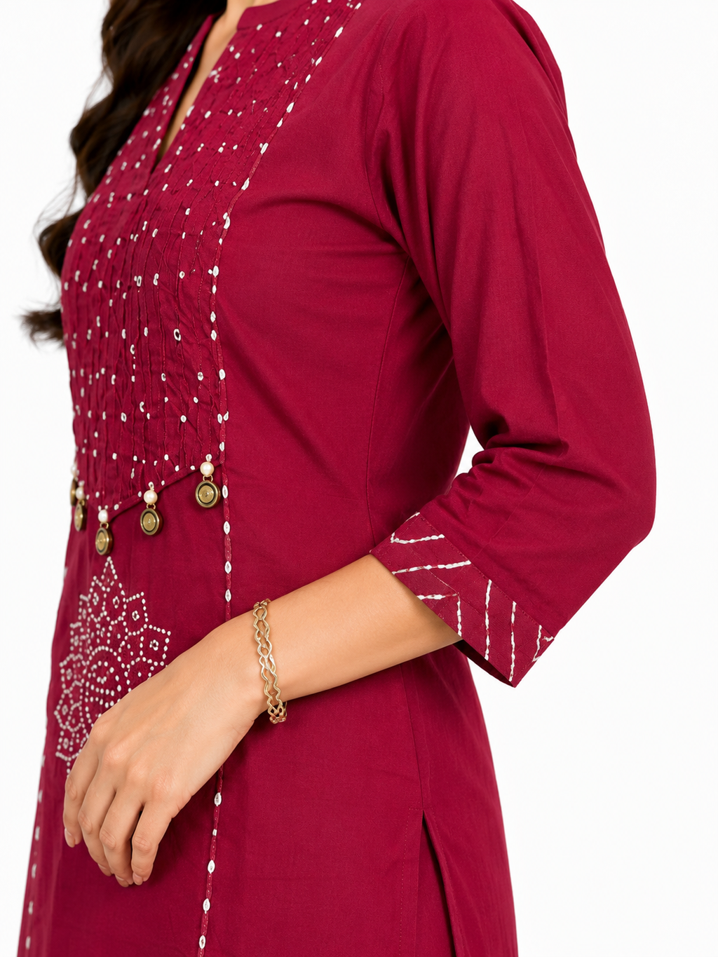 Women's Solid Black Cotton Straight Kurta with Trousers | Pintuck Work Ethnic Set Elegant Black Pintuck Straight Kurta Set for Women - Office & Casual Wear