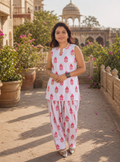 Ivory Gulab Farshi Salwar Set