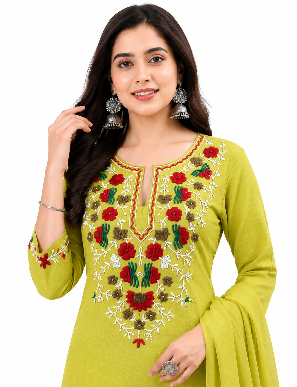 KB Ethnic Women's Yellow Floral Printed Cotton Kurta with Pant Set
Mustard Yellow Floral Printed Straight Kurta & Trousers Set
Women's Jaipuri Floral Print Pleated Neck Kurta Set - Yellow
Elegant Yellow Floral Cotton Co-ord Set for Women