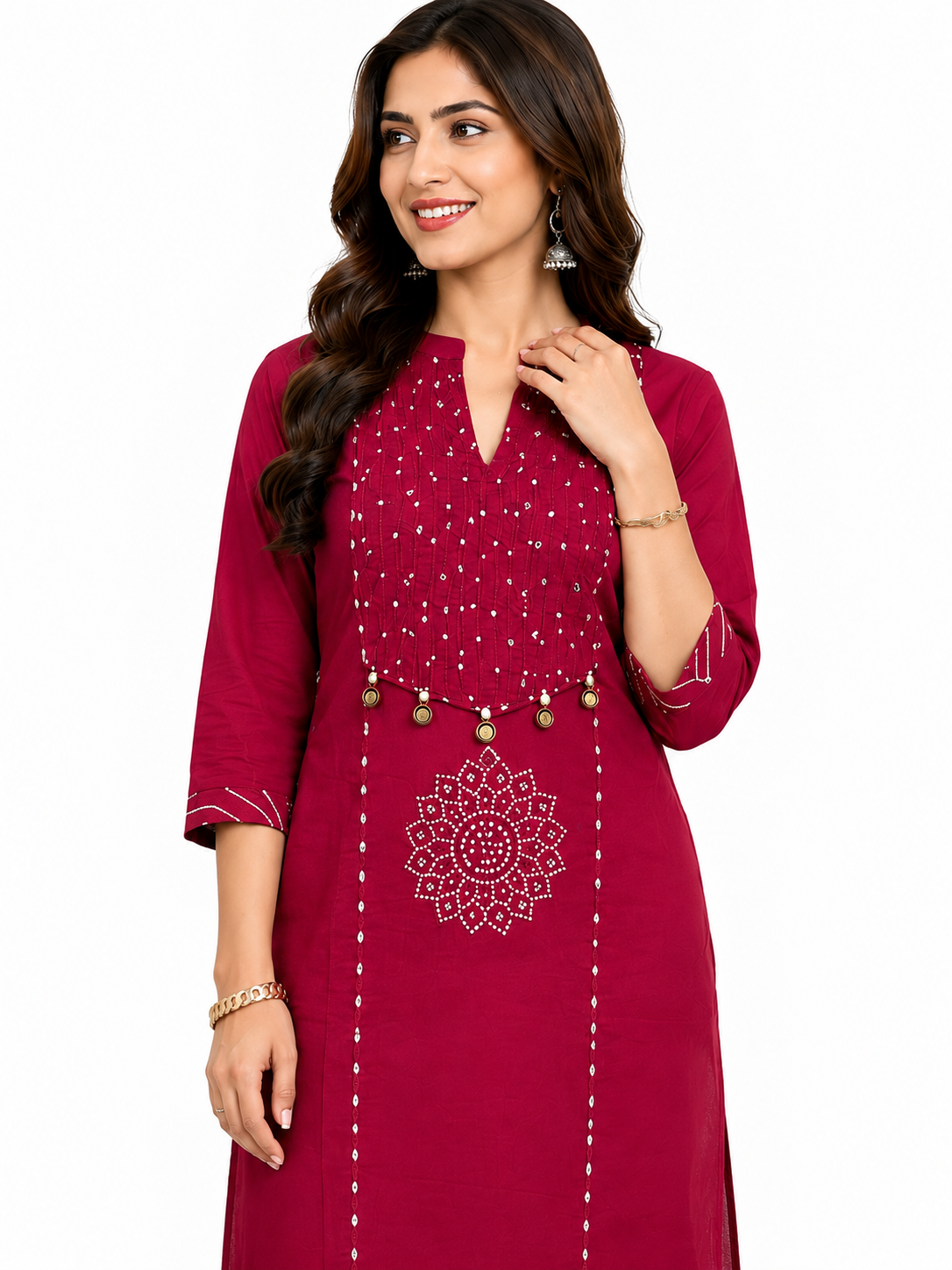 Women's Solid Black Cotton Straight Kurta with Trousers | Pintuck Work Ethnic Set Elegant Black Pintuck Straight Kurta Set for Women - Office & Casual Wear